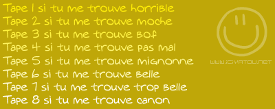alors alor moi veu savoir ??