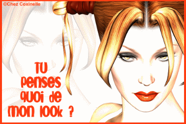 tu pense quoi de mon look ??
